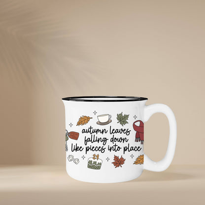 Taylor Swift Inspired "All Too Well" Ceramic Campfire Mug