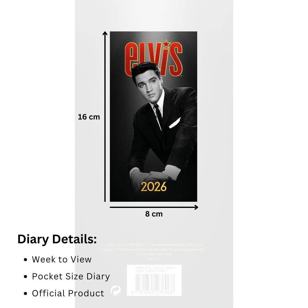ELVIS 2026 SLIM DIARY