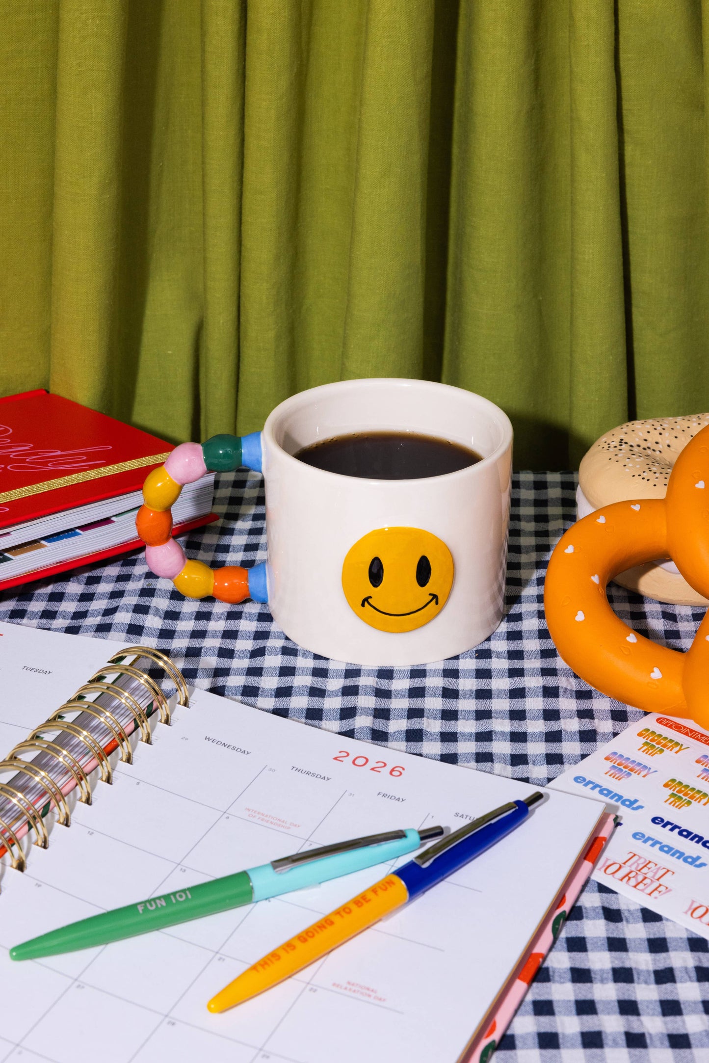 Novelty Ceramic Mug - Smiley Face