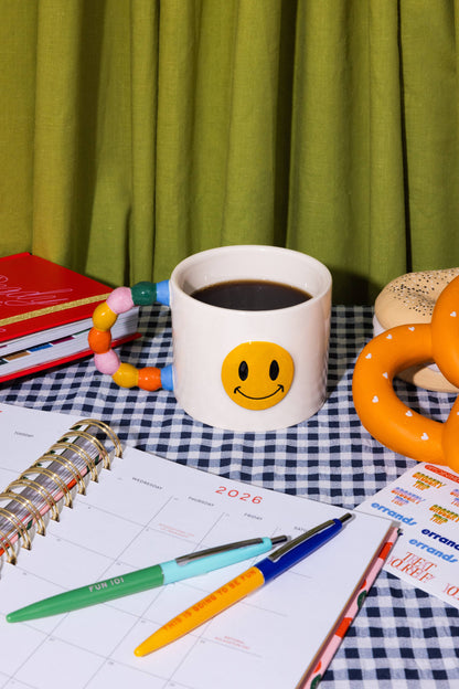 Novelty Ceramic Mug - Smiley Face