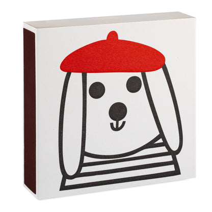 Dog - Square Matchbox