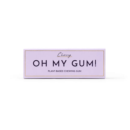 Cherry Chewing Gum - Plastic-free | Sugar-free | Plant-based