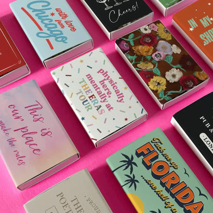 Lover This is Our Place Taylor Swift Matchbook