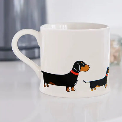 Mischievous Mutts Dog Mug - Dachshund / Sausage Dog