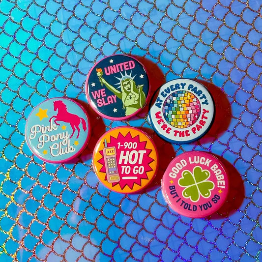 The Chappell Roan Button Badge Pack