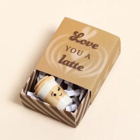 Tiny Matchbox Ceramic Token