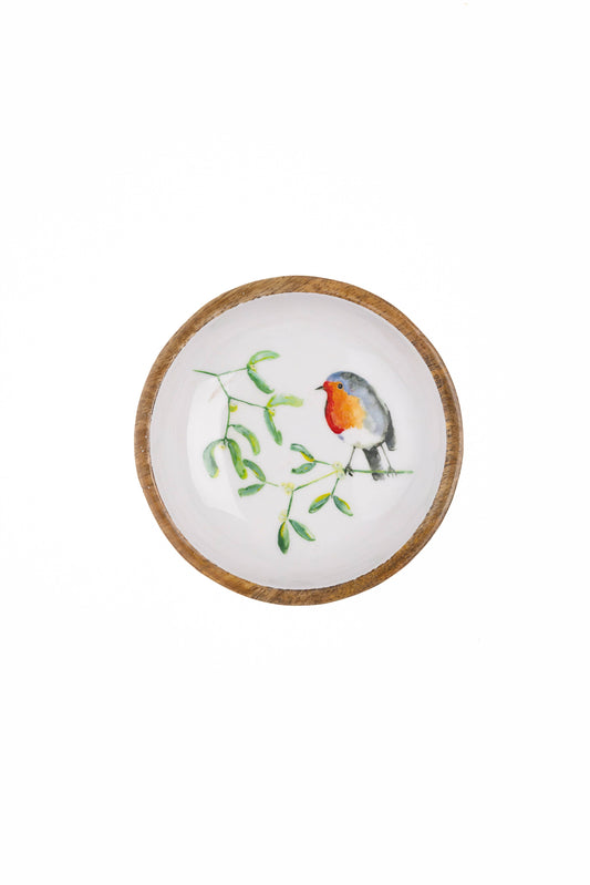 Mango Wood Robin Bowl 20 Cm