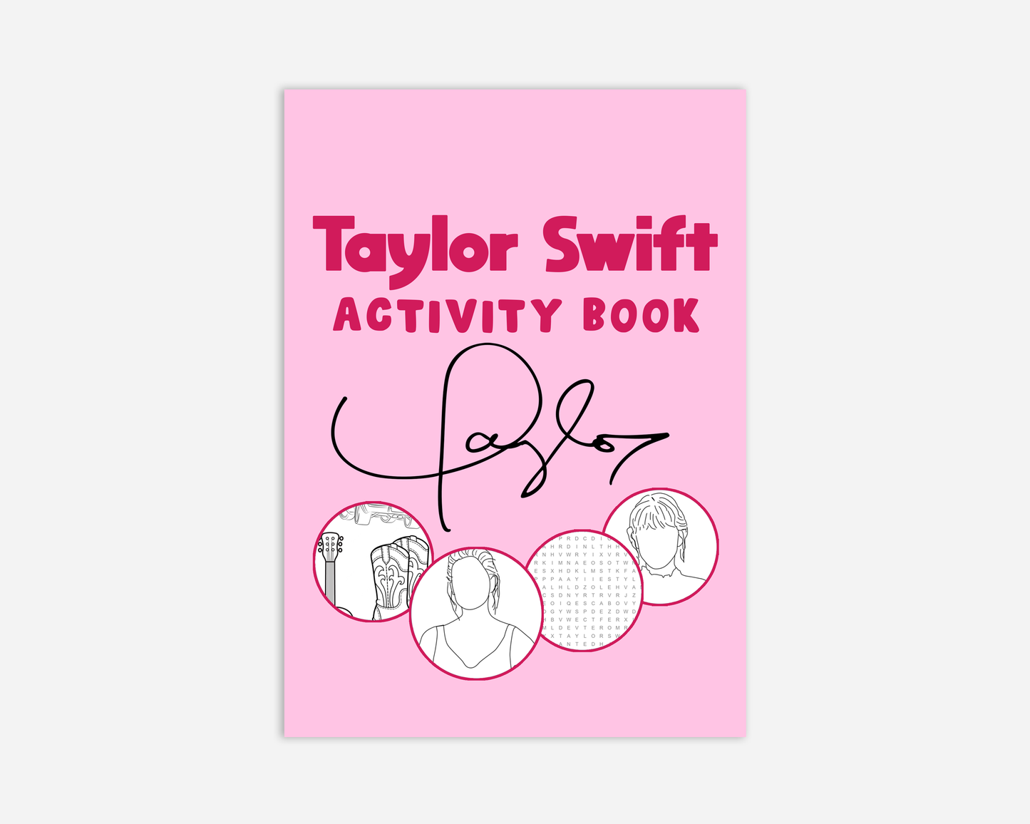 Taylor Swift Activity Book V2 Includes TTPD!