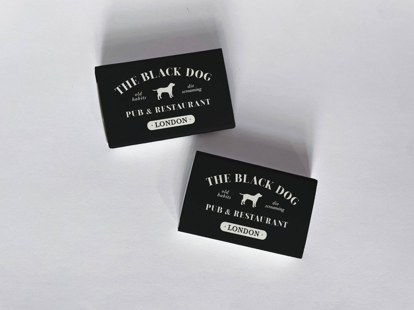 The Black Dog Taylor Swift Matchbook