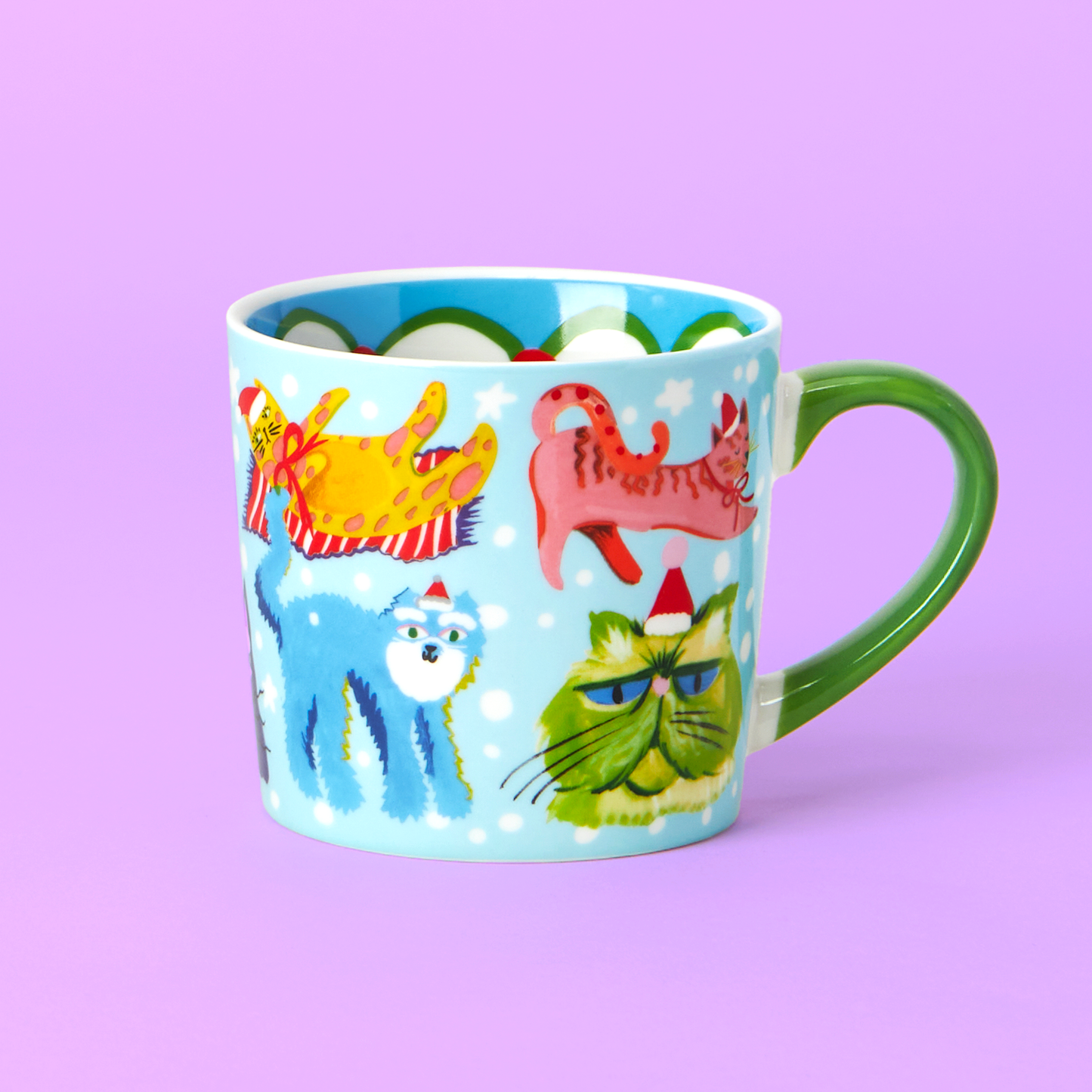 Eleanor Bowmer - Christmas Cat Mug