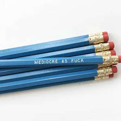 Mediocre As F*ck Pencil Set