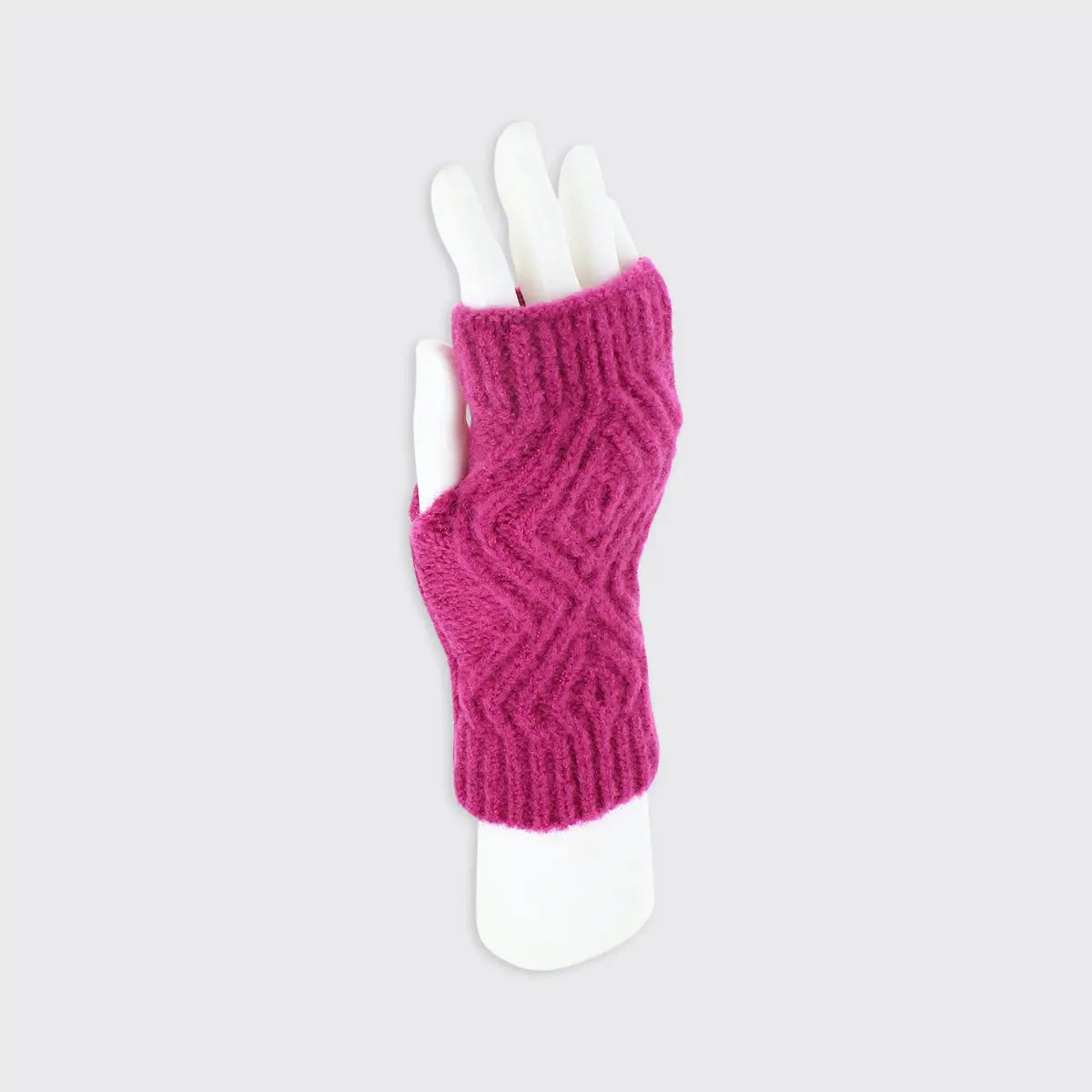 Roxy Wrist Warmers - Raspberry Pink
