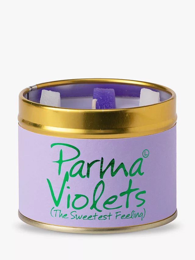 Lily-Flame Parma Violets Scented Candle Tin 230g