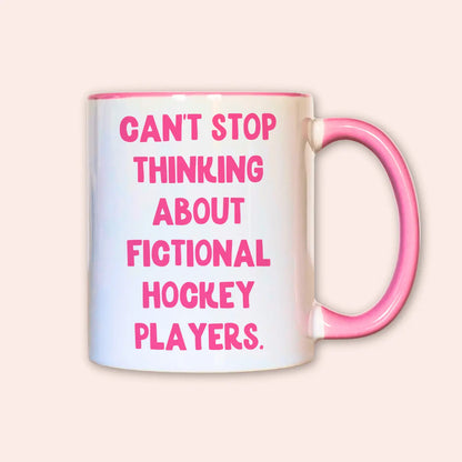 Preorder - Can't Stop Thinking About Fictional Hockey Players - Team Dean Mug