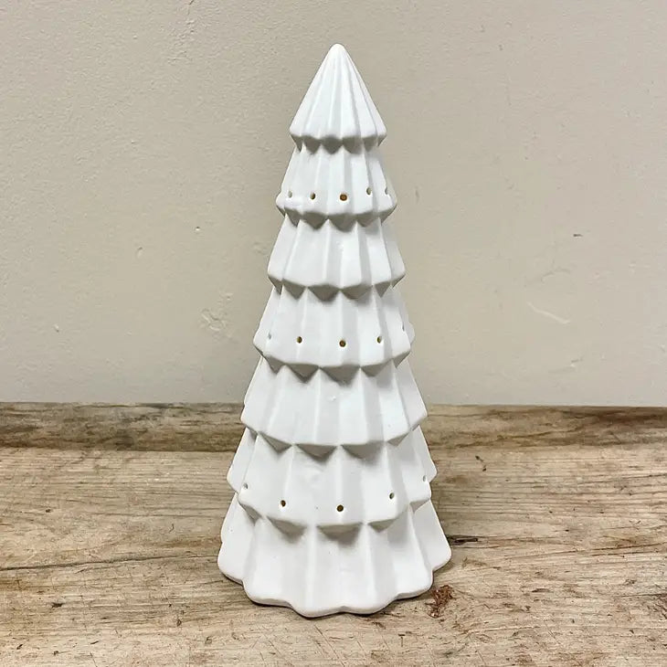 Ceramic Led Tree - 22Cm