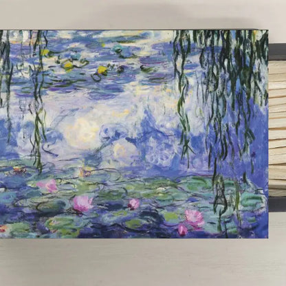 Fine Art Monet Water Lilies - Fire Place Matches