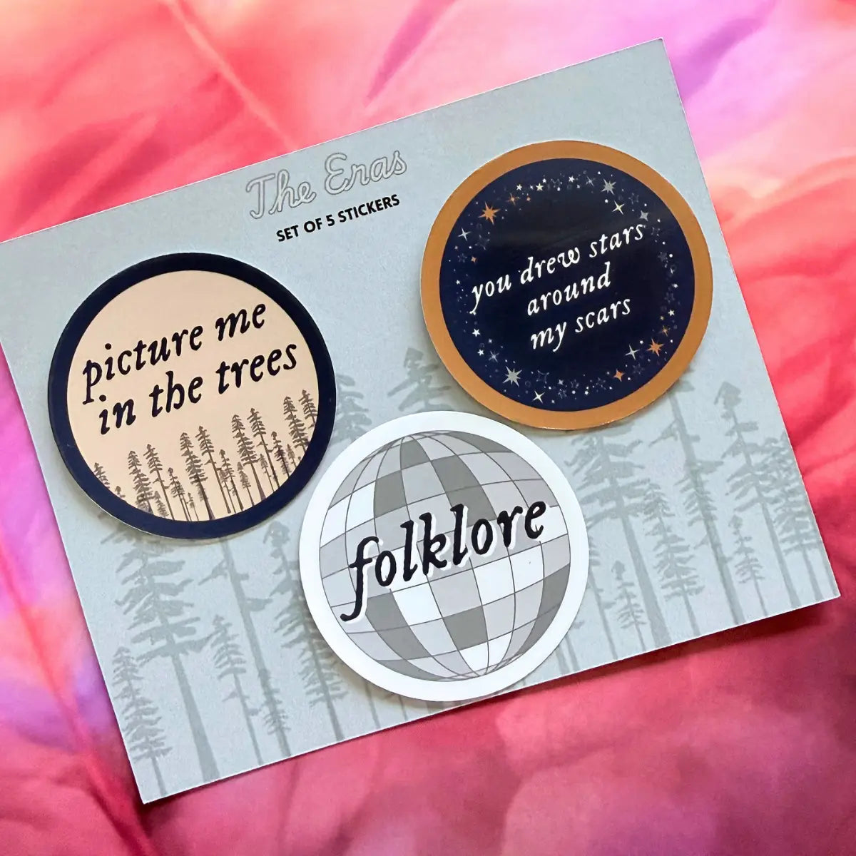 The Eras 5 Pack Sticker Pack - Each Era inc. TLOAS