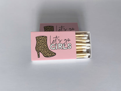 Let's Go Girls Animal Print Boot Shania Twain Matchbook