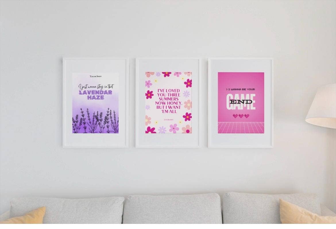 "I Wanna Be Your End Game" Taylor Swift Inspire Art Print