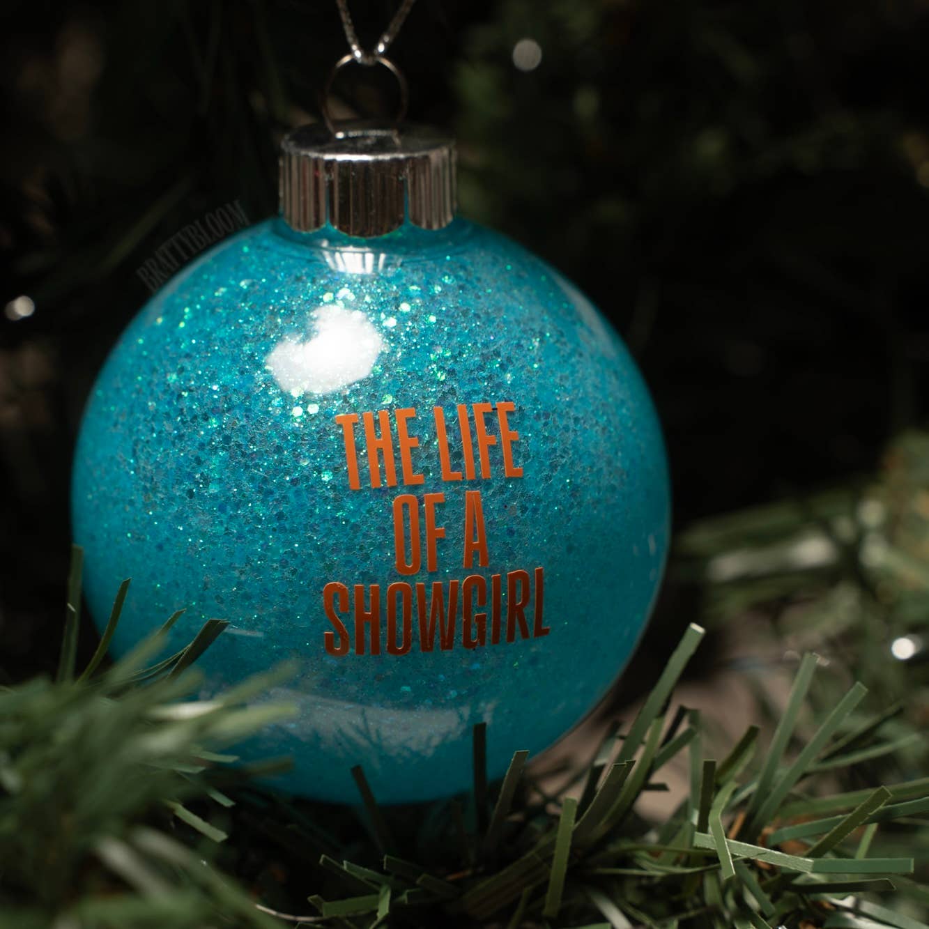 Taylor Christmas Ornaments With Glitter