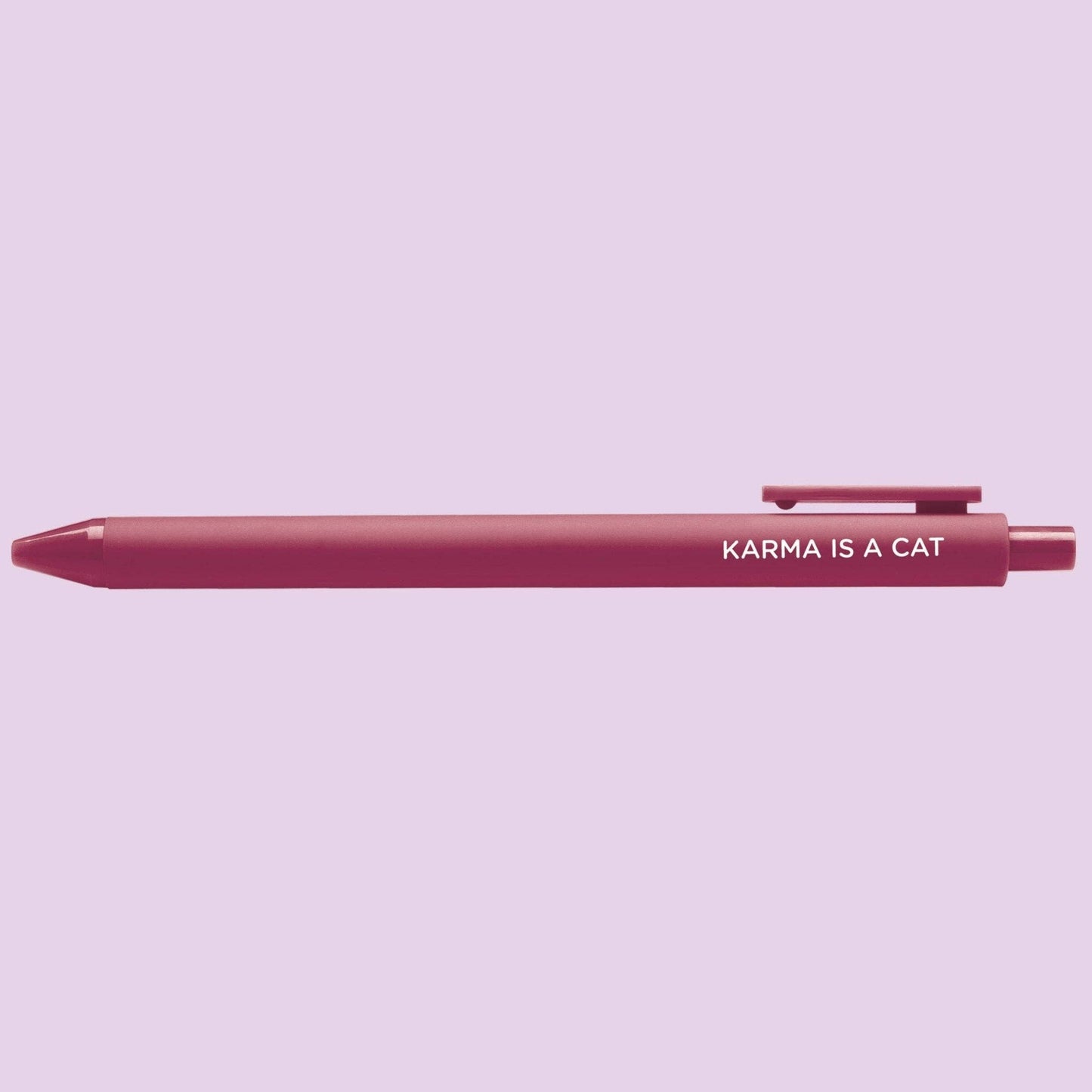 Karma is a Cat Single Jotter Pen