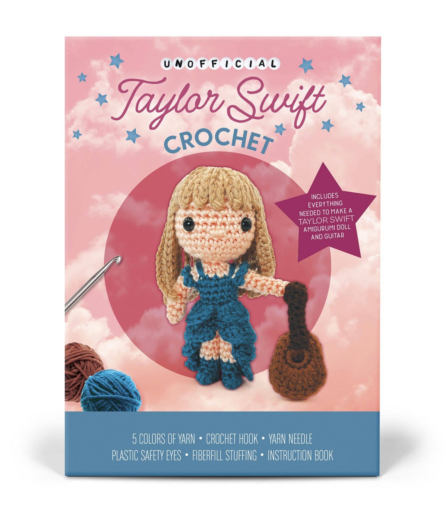 Unofficial Taylor Swift Book & Crochet Kit