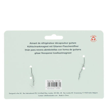 Fridge magnet bottle opener - Guitar