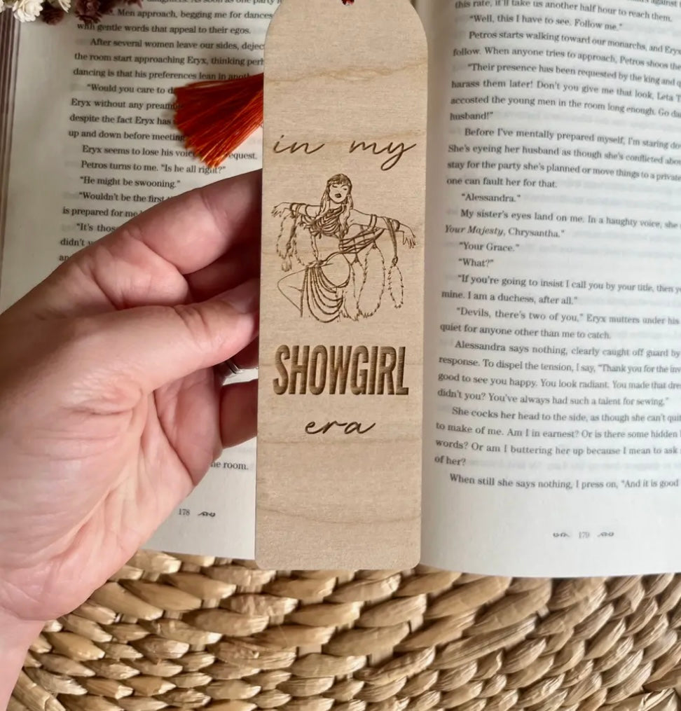 TS12 Inspired Wooden Bookmarks