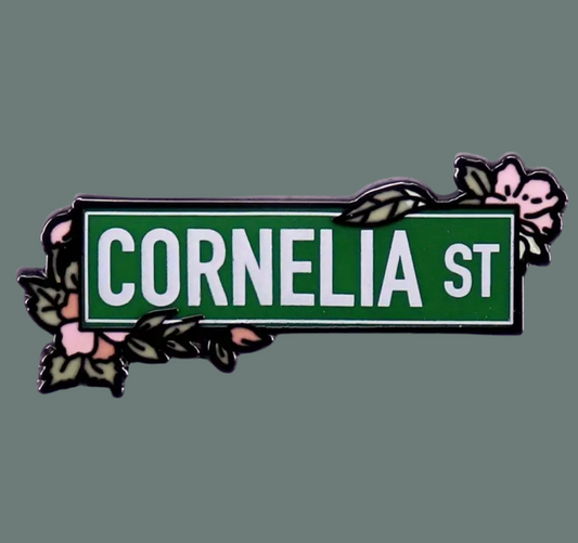 Cornelia St Soft Enamel Pin