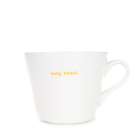 Keith Brymer Jones Mug 350ml- sexy beast (orange)