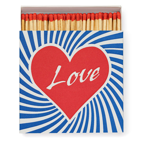 LOVE Heart - Square Matchbox