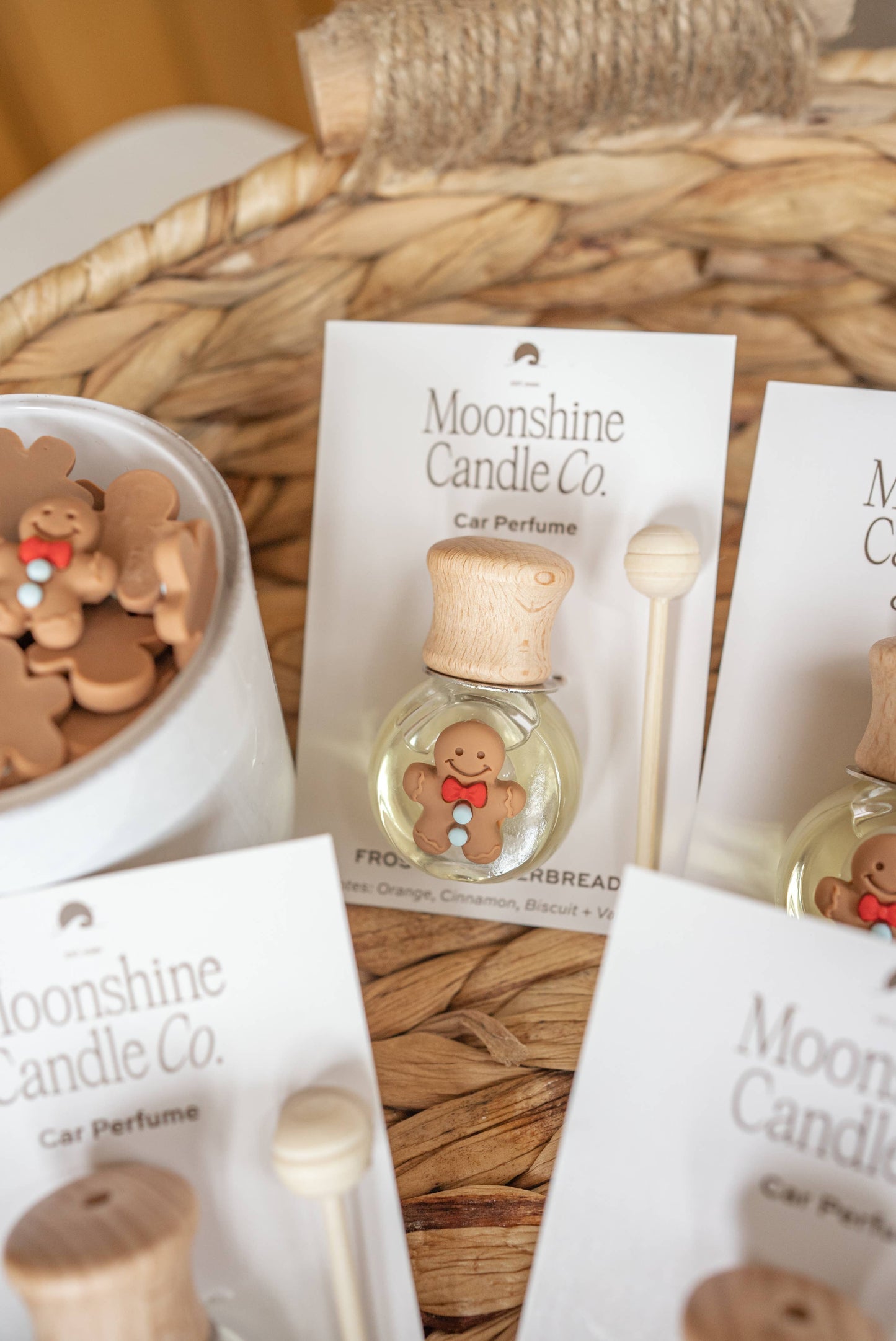 Frosted Gingerbread Car Perfume | Diffuser | Christmas Gifts