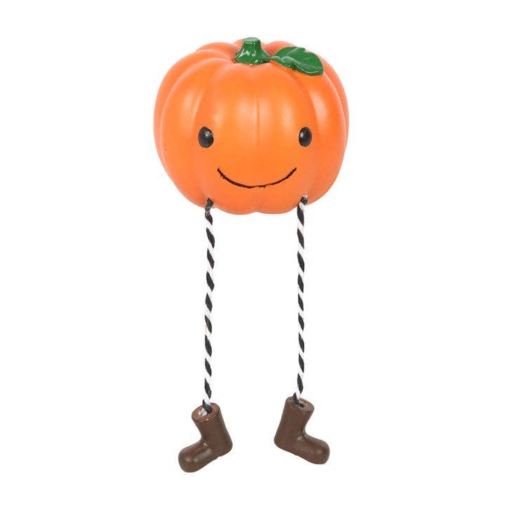 Cute Autumn and Fall Pumpkin Shelf Sitter Figurine