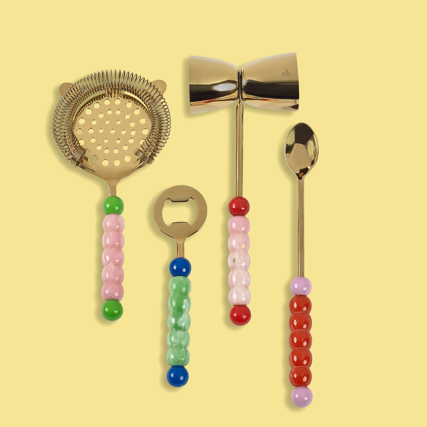 Eleanor Bowmer Cin Cin 4-Piece Bar Tool Set
