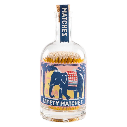 Pink Elephant Match Bottle - Match Bottle