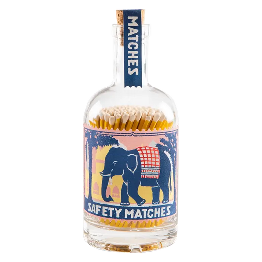 Pink Elephant Match Bottle - Match Bottle