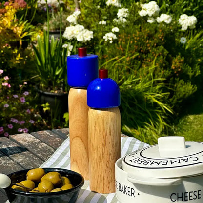 Salt & Pepper Grinder - Navy & Red