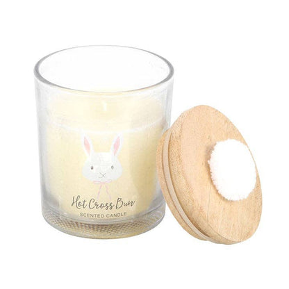 Hot Cross Bun Easter Candle