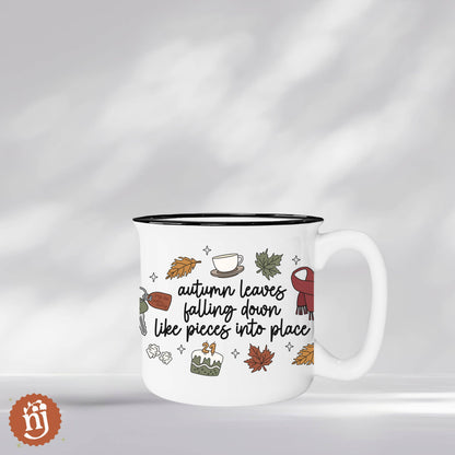 Taylor Swift Inspired "All Too Well" Ceramic Campfire Mug