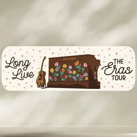 Taylor Swift Inspired "Long Live Eras Tour" Bookmark
