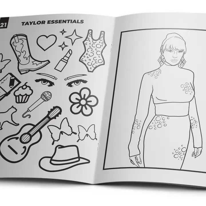 Taylor Swift - A5 Activity Book