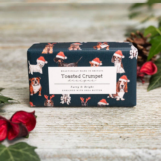 Furry & Bright Soap (Christmas Dogs Collection)