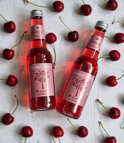Plum and Cherry Posh Pop 275ml by Breckland Orchard