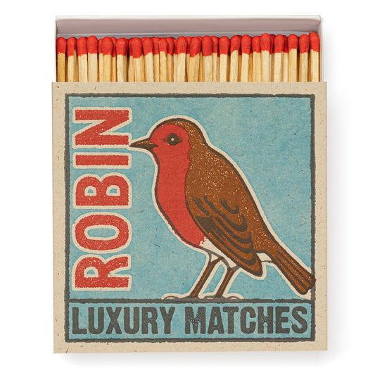 Archivist Gallery Robin - Square - Christmas Safety Matches🎄