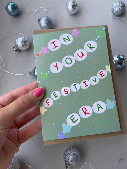 "In Your Festive Era" Christmas Card - A6 