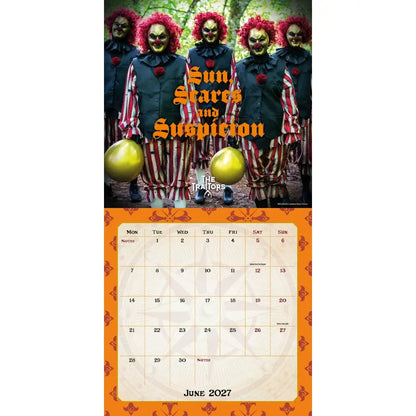 2027 Square Calendar - Offical The Traitors