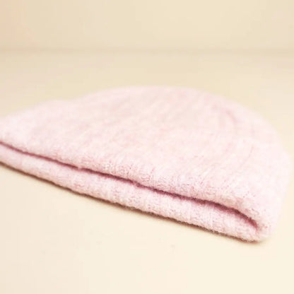 Baby Pink Beanie Hat