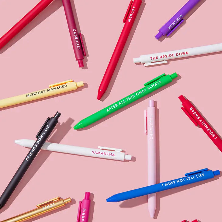 And Just Like That SATC Gel Pen Set