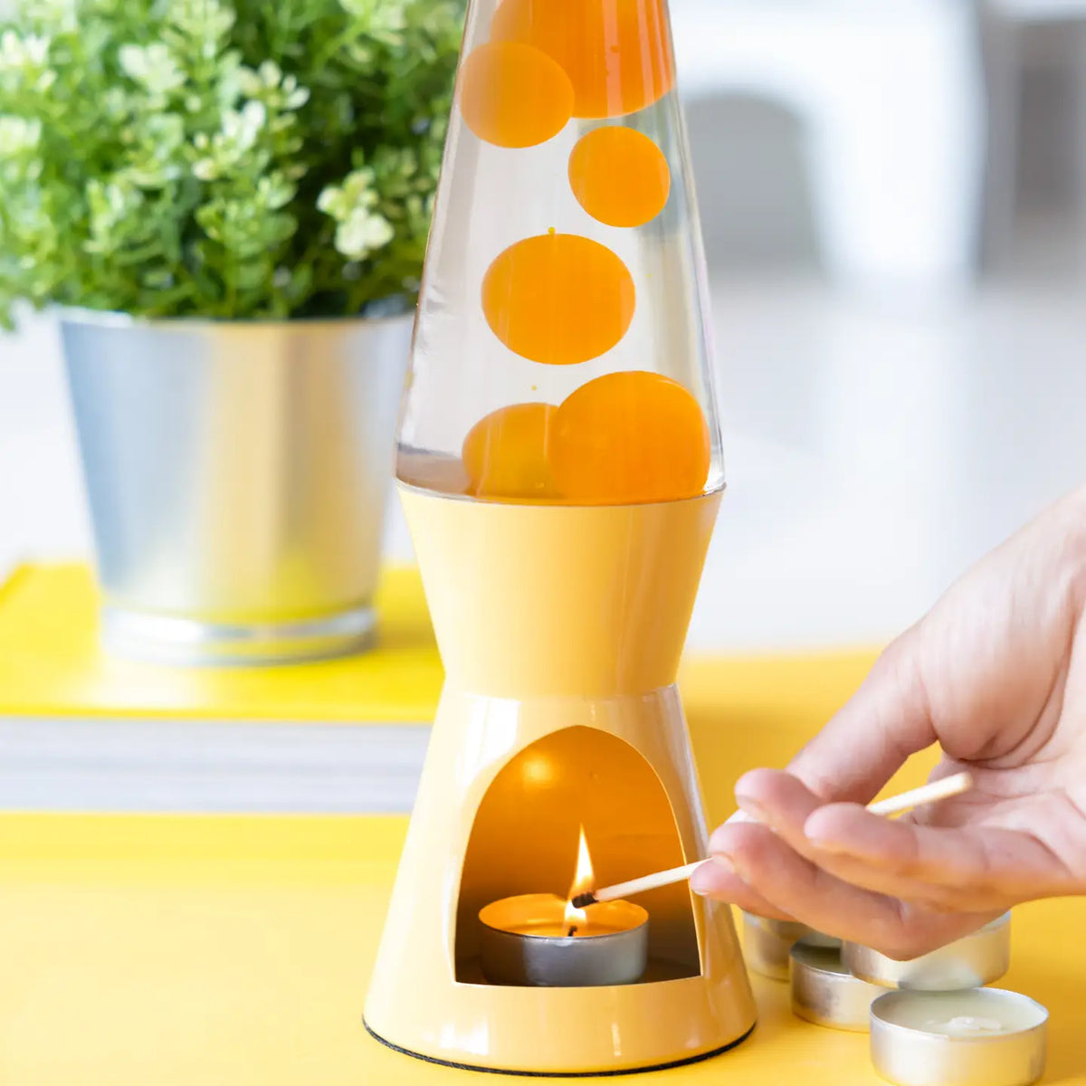 Lava Lamp Candle T Light