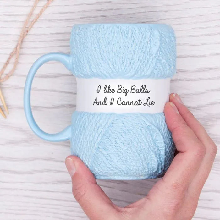 Knit/Crochet Ceramic Mug